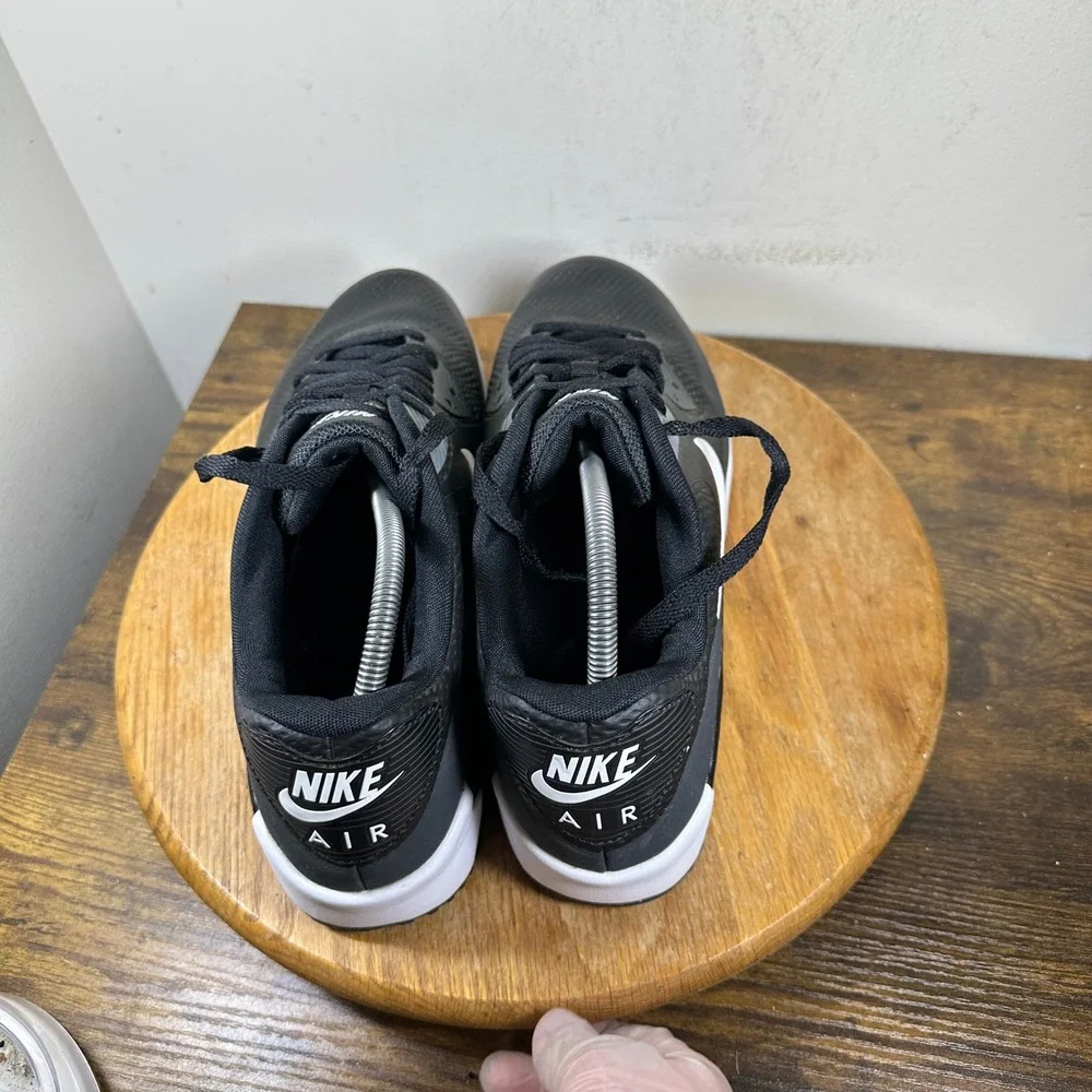 Nike Air Max 90 G Golf Shoes Black White CU9978-002 Mens Size 13 Sneakers